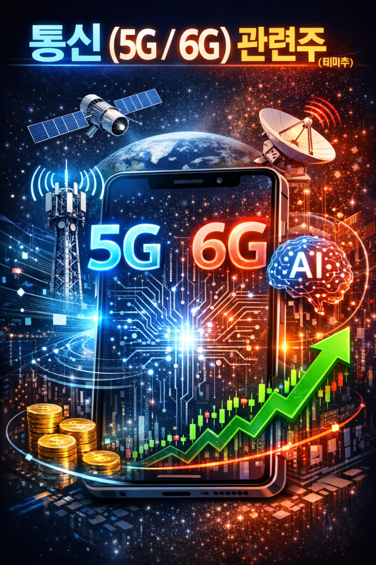  통신(5G/6G) 관련주 (테마주)에 대해