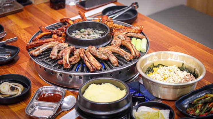 100시간 숙성육 검단신도시 쪽갈비 원탑! [수암골쪽갈비마을]  다녀왔어요