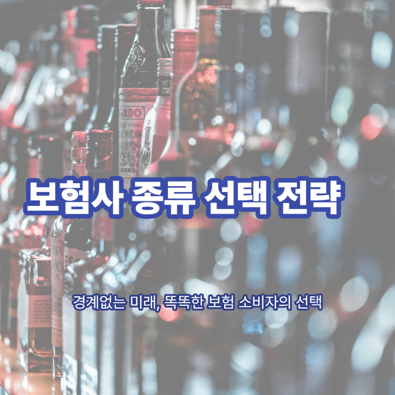 보험사종류 한눈에 정리: 소비자를 위한 선택 기준