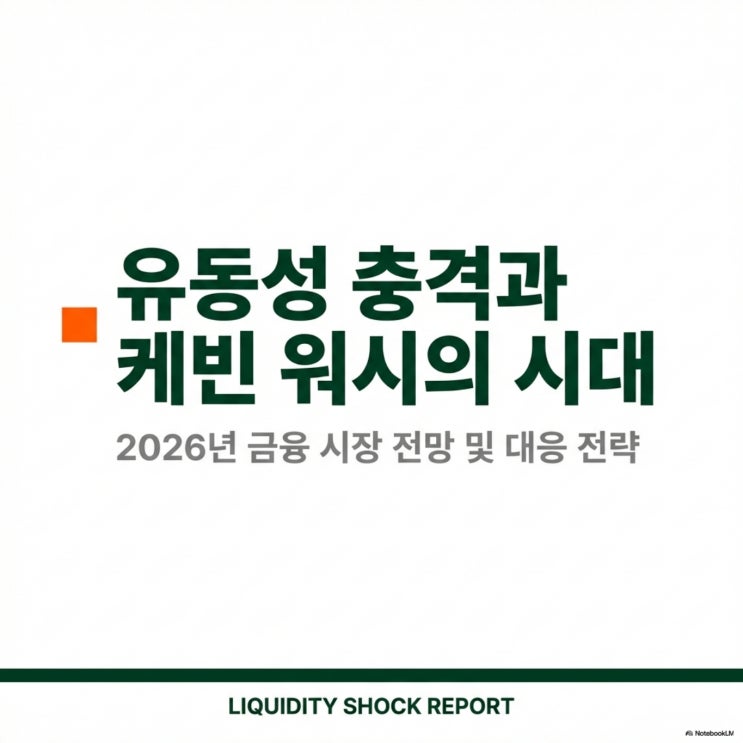  RRP 잔고 11억 달러의 충격, 시장은 아직 케빈 워시를 모른다