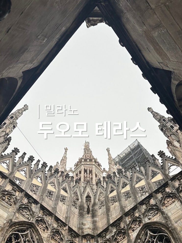  Day 2｜밀라노 두오모 테라스, 비 오는 날 더 선명해진 대리석 사이를 걷다 (예약 가이드)