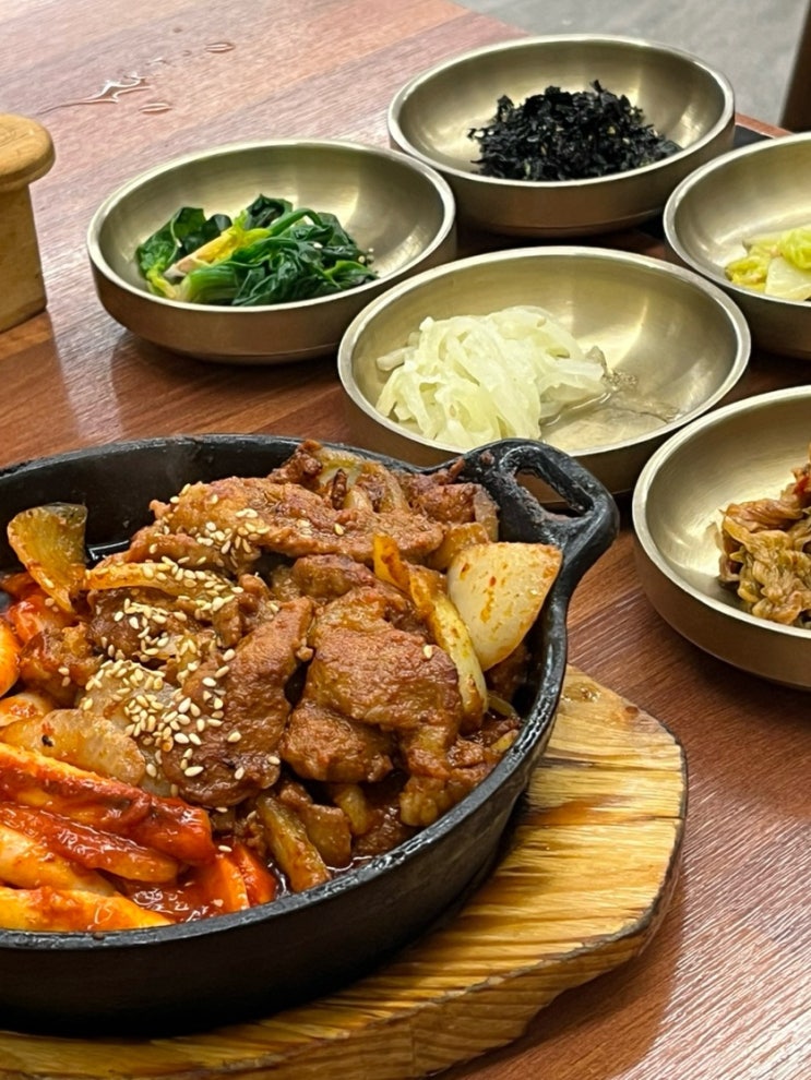  파주 맛집 아울렛 헤이리마을 근처 밥집 심학산 들꽃쌈밥