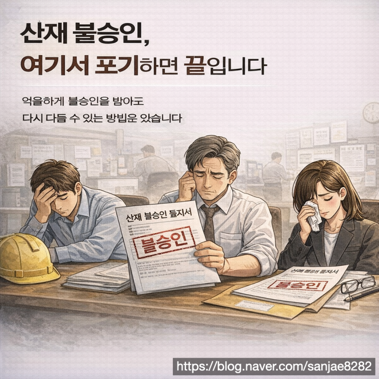  산재 불승인 억울하다면 포기하지 마세요 이의 제기부터 행정소송까지