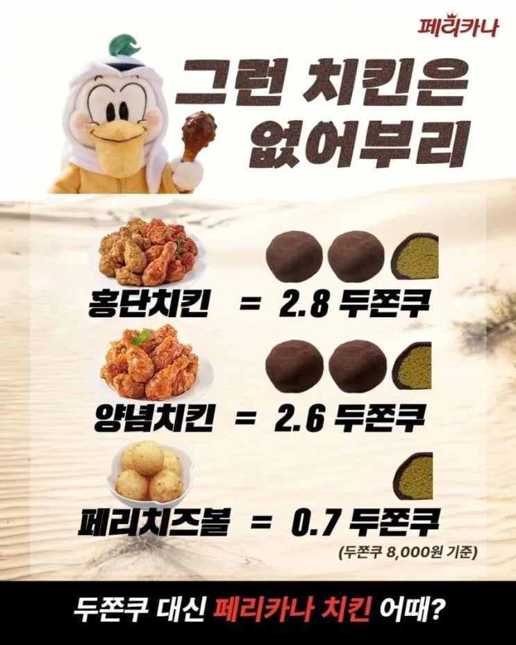  1 치킨 = 두쫀쿠 2.5개.jpg