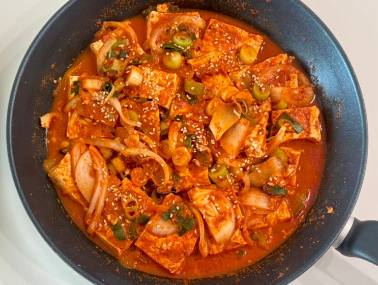  광천식당 스타일 두부두루치기 집밥 레시피
