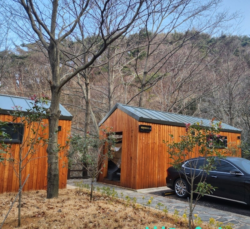 장흥 [천관산자연휴양림] 야영장. 캐빈하우스탐방 & 숲속의 집(소나무방) 1박후기
