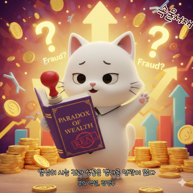  부의 역설: (사짜아님)뇌를 바꾸세요. 성공은 거기서부터 시작됩니다!(강범구)