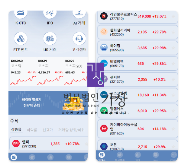  PHCPL 사기 앱 설치 이후 기관계좌로 이어진 국내주식 투자 피해
