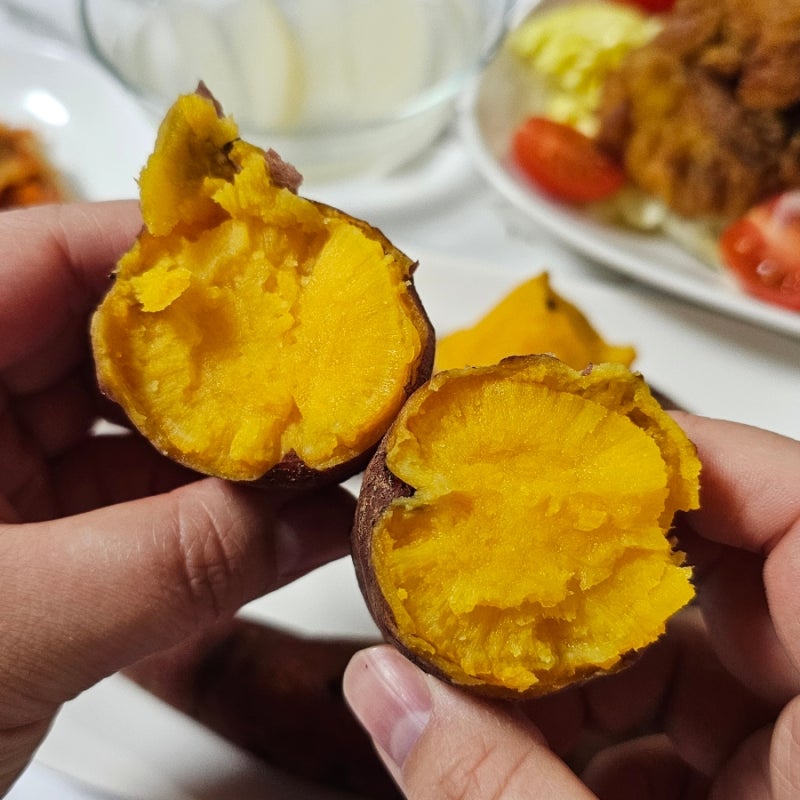 해남 황토 고구마 달달하고 맛있는 호박고구마 맛있게 먹는법