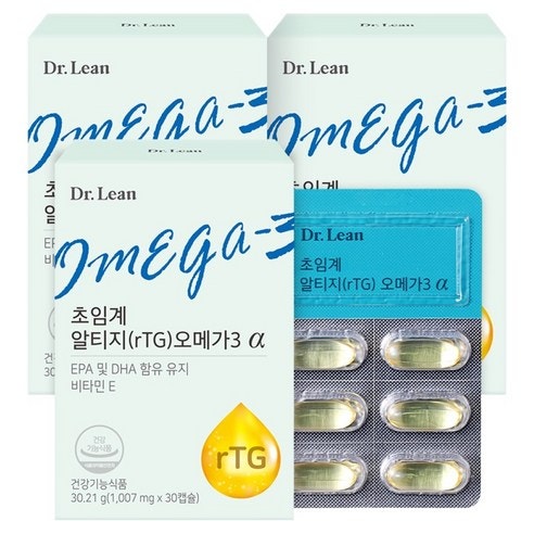 닥터린 초임계 알티지 오메가3 알파, 왜 선택해야 할까?