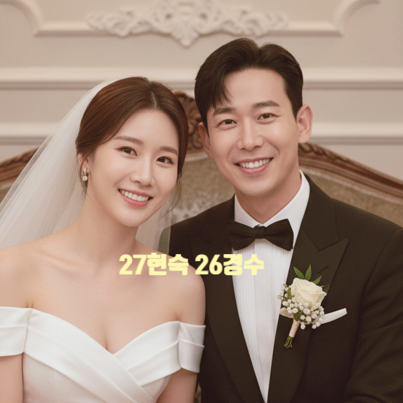  나솔사계 26기 경수 27기 현숙 깜짝 결혼 발표!? 국화 아니었다! 비밀 웨딩촬영 사진 유출!