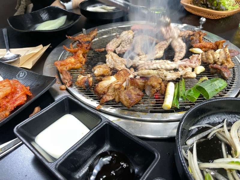 [사천] 사천읍맛집 무한리필 인생숯불구이 사천직영점