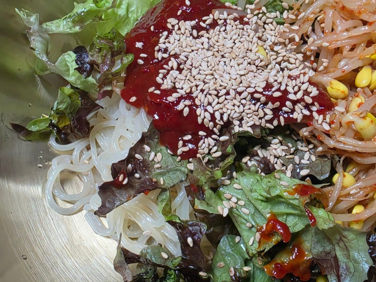  면사랑 쫄면 후기｜쫄깃쫄깃 탱글한 면발, 집에서 즐기는 분식집 맛