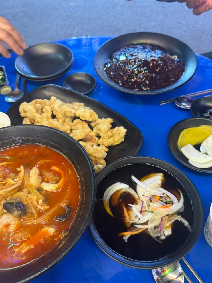  부산 남포동 새벽까지하는 노상술집 중국집 설중