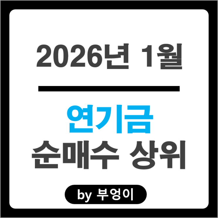 연기금 매수 종목 순위 삼성전자우 현대모비스 한화에어로스페이스 주가