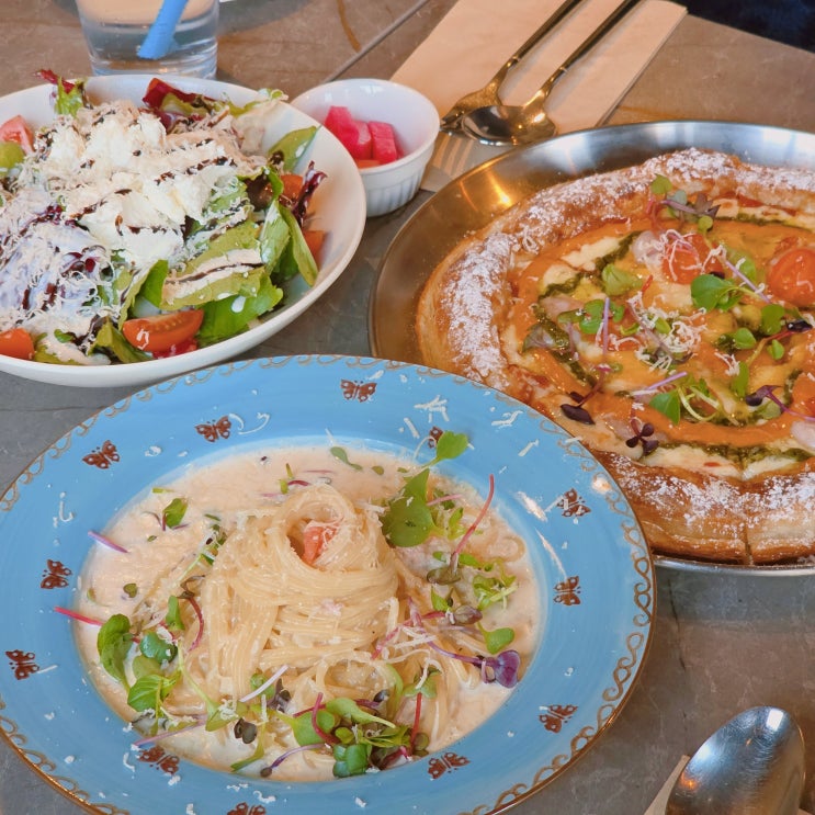  연남동 데이트 소개팅 맛집 안스키친 연남점 피자 파스타 맛집