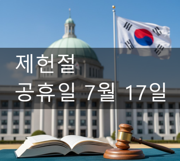 제헌절, 올해부터 바로 쉬는 걸까?