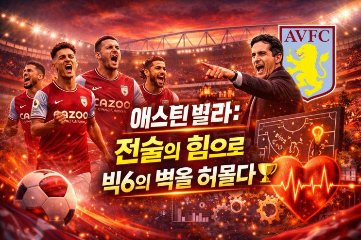  애스턴 빌라: 전술의 힘으로 빅6의 벽을 허물다 ️완벽 분석 [프리미어리그 전체 팀 시리즈]