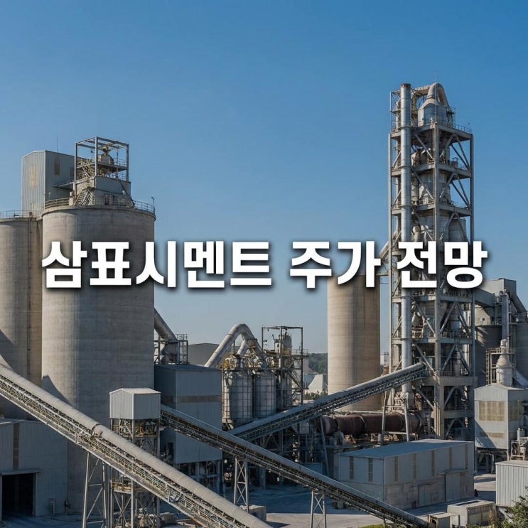  삼표시멘트 주가 전망 오늘 상한가 터졌다! 성수동 개발 호재와 향후 대응 전략
