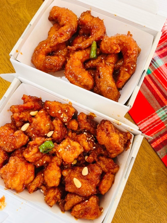  경주 황리단길 맛집 추천 간식 대게닭강정 가성비 대새세트 포장