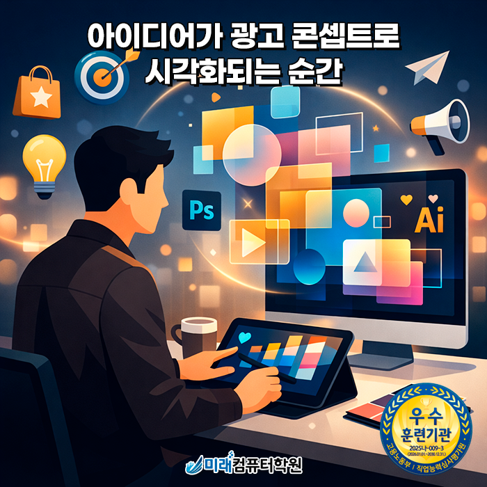  부산 국비지원으로 시작하는 온라인광고·영상편집 실무｜프리미어·애프터이펙트 제대로 배우는 방법