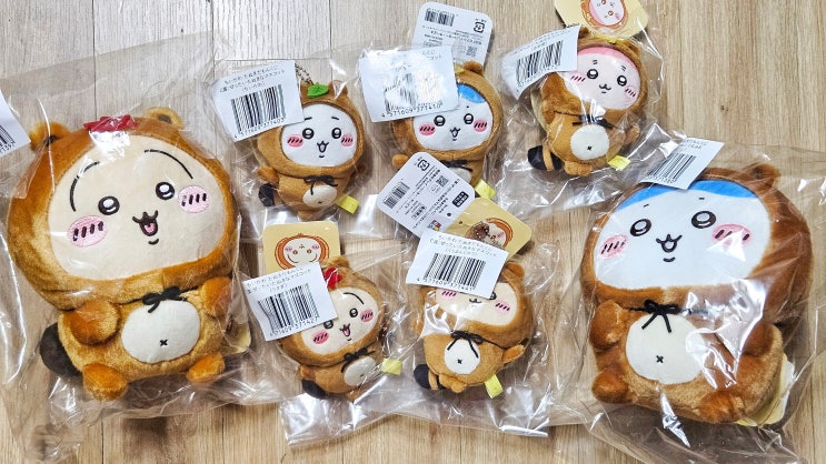  일본 치이카와 마켓 먼작귀 너구리 타누키 쿠지 리뷰