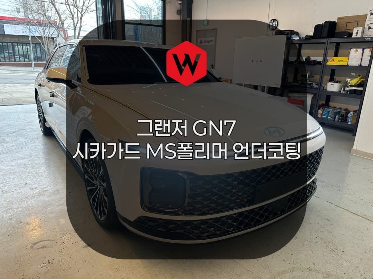  포항 윌로우모터스, 그랜저 GN7 언더코팅 시카(Sika)로 완벽하게