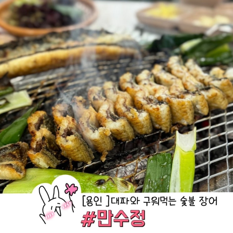  인생 장어 맛집 등극! 용인 기흥 장어 만수정 대파와 구워 먹는 숯불 장어구이
