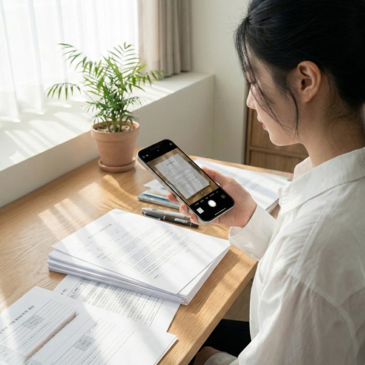  아이폰 스캔 PDF 변환 이제 유료 앱 쓰지 마세요! iOS 26 기본 앱 완벽 가이드