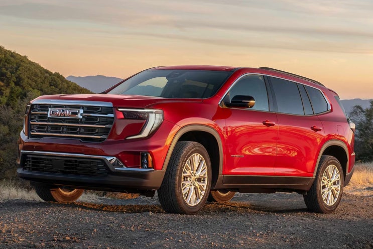  색다른 SUV 선택지 2026 GMC 아카디아 출시. 과연 누가 선택할까?