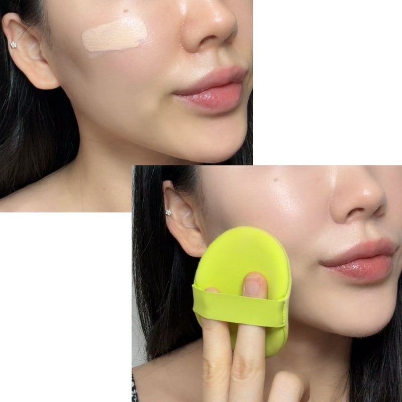 네이밍 레이어드핏 쿠션 19N 21Y 비교 들뜸 없지만 아쉬운점
