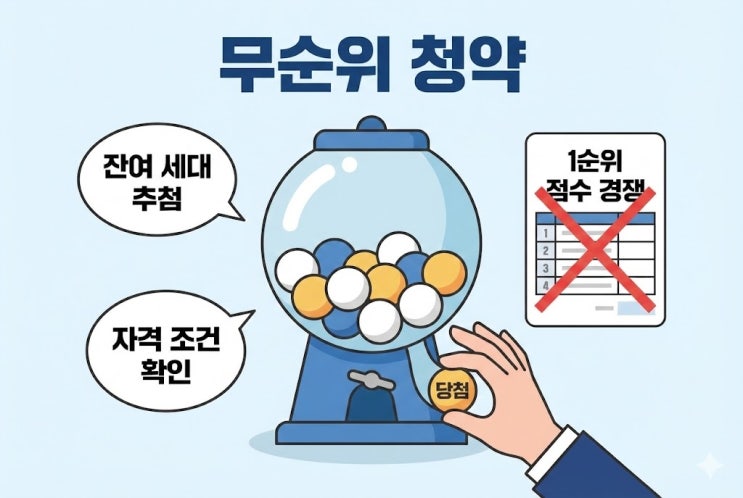  수지자이 에디시온 무순위 청약 당첨 후 일정, 발표일부터 계약금·전매제한까지