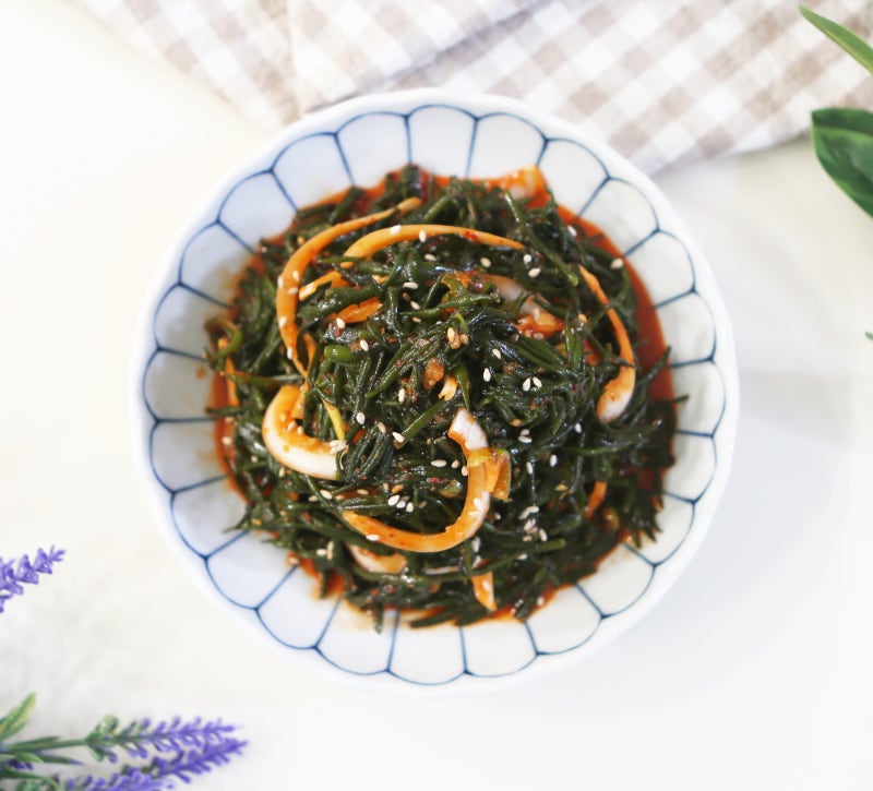 톳나물무침 톳 요리 톳무침 만드는법