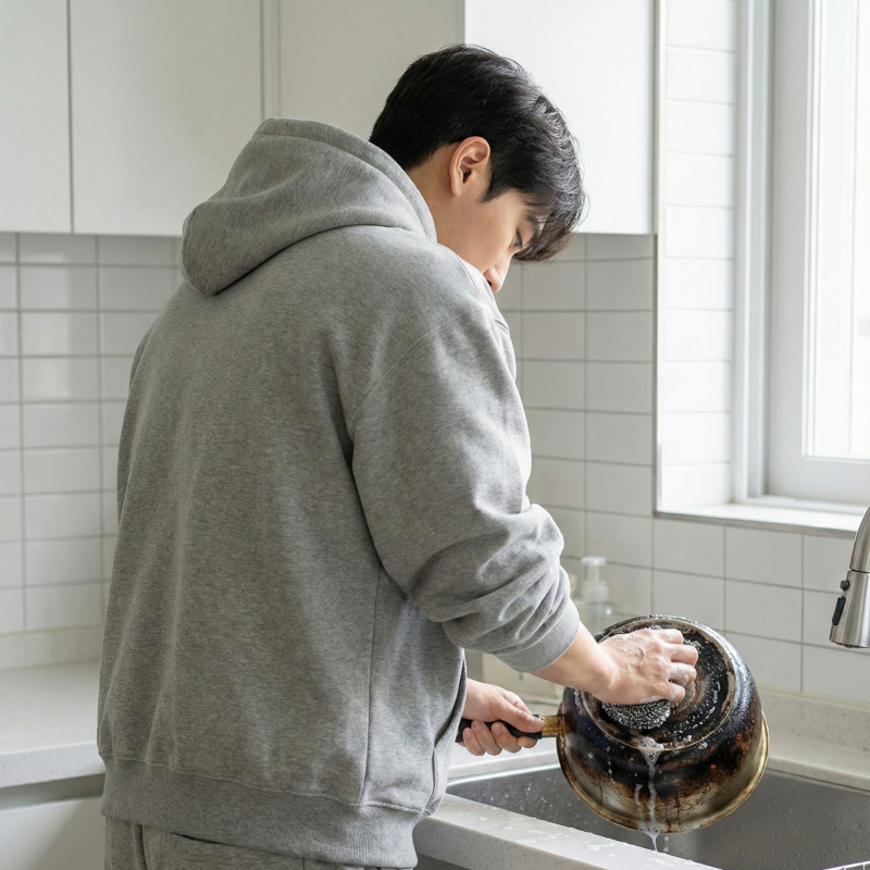 태운냄비씻는법, 집에 있는 걸로 해결 방법 정리