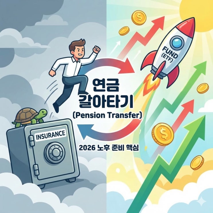  연금저축보험 vs 연금저축펀드, 2026년 승자는? (수익률 비교 & 갈아타기 완벽 가이드)