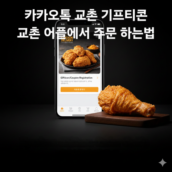 카카오톡 교촌 기프티콘 교촌 어플에서 주문하는 법