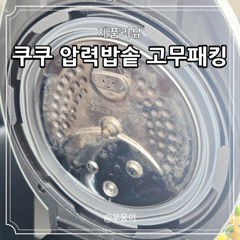 쿠쿠 고무패킹 빼는법 6인용 압력밥솥 교체 CRP-P0610FD