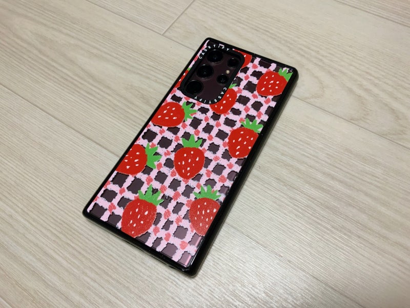 케이스티파이(CASETiFY) 비싼 이유 알겠다 | 갤럭시 S22 울트라 딸기 케이스 솔직 후기