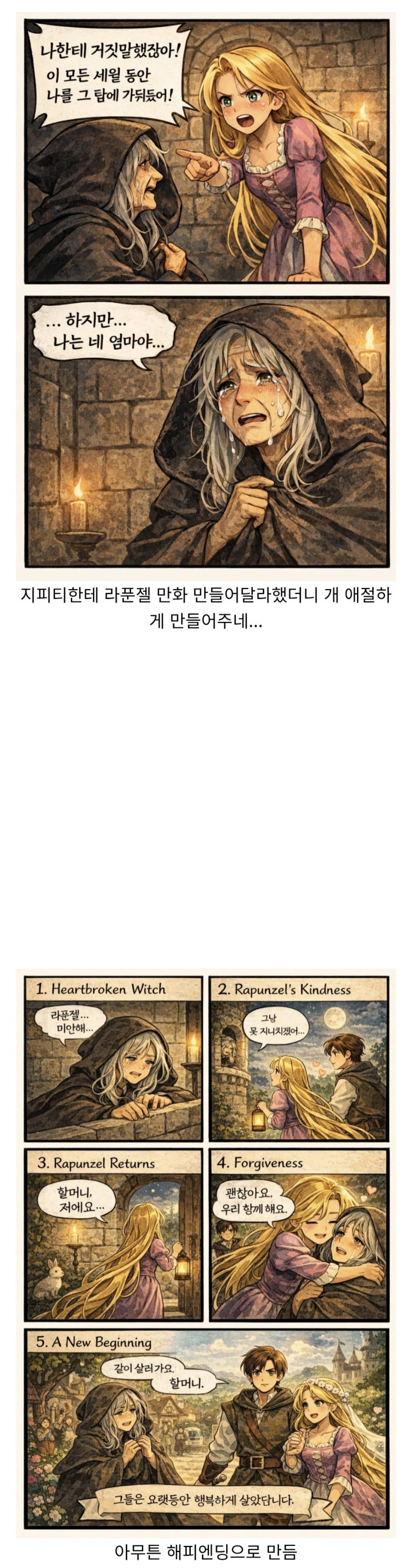  사정이 있는 라푼젤 마녀.manhwa