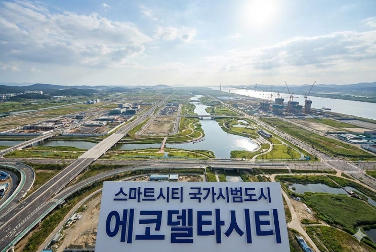  에코델타시티 푸르지오 센터파크 계약취소분 호재 분석, 초품아·신공항·대장 아파트 가능성은?