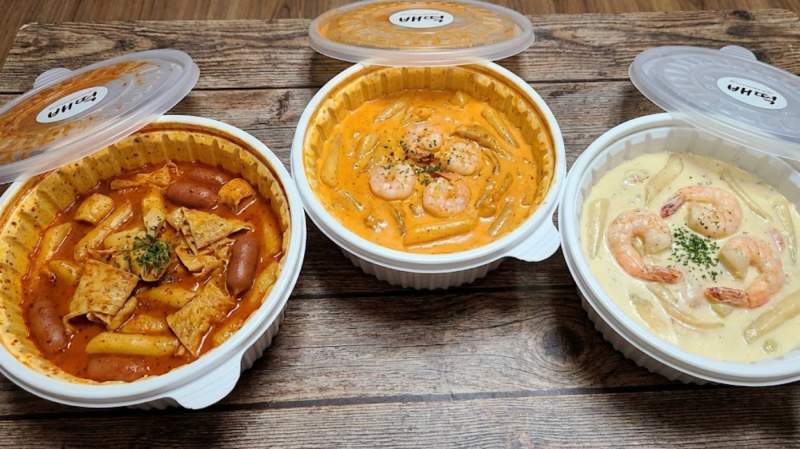 배떡 로제 떡볶이 맵기 어디까지 먹어봤어? 분모자 치즈볼 조합 정리