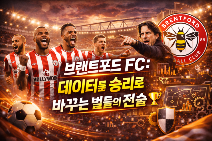  브렌트포드 FC: 데이터를 승리로 바꾸는 벌들의 전술️ 완벽 분석 [프리미어리그 전체 팀 시리즈]