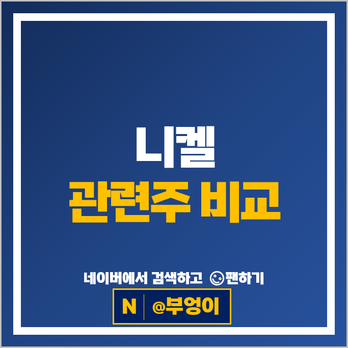 원자재 니켈 관련주 삼화전자 주가 대양금속 주식 PER PBR 시가총액 순위
