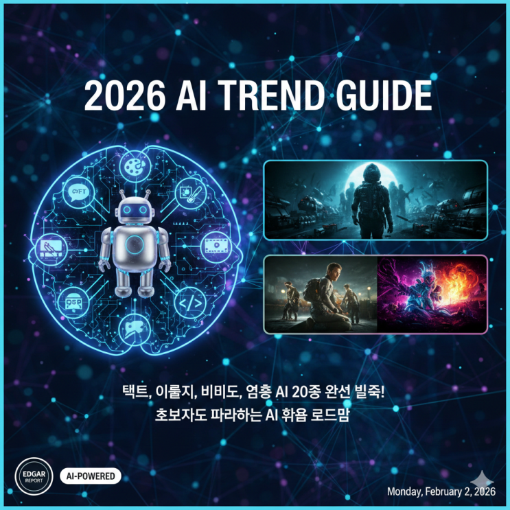  [입문자 필독] 2026 AI 생태계 완전 정복: 주요 모델 20종 특징·가격·활용법 총정리