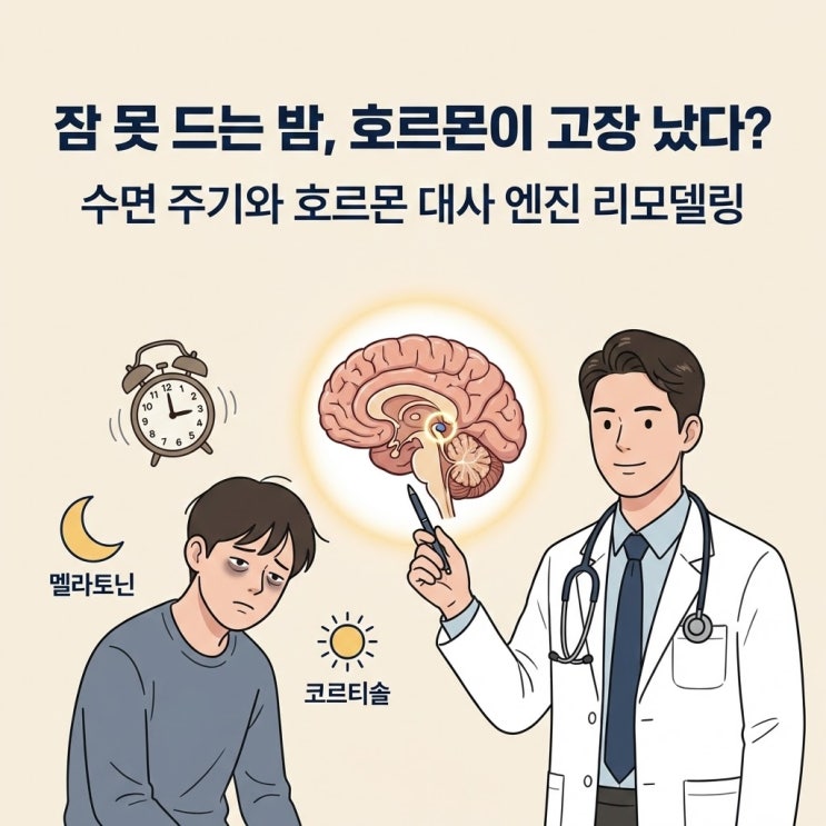  밤의 지휘자, 수면 주기와 호르몬 대사의 통합 리모델링
