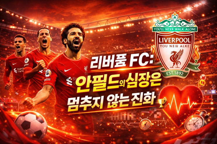  리버풀 FC: 안필드의 심장은 멈추지 않는다 ️완벽 분석 [프리미어리그 전체 팀 시리즈]