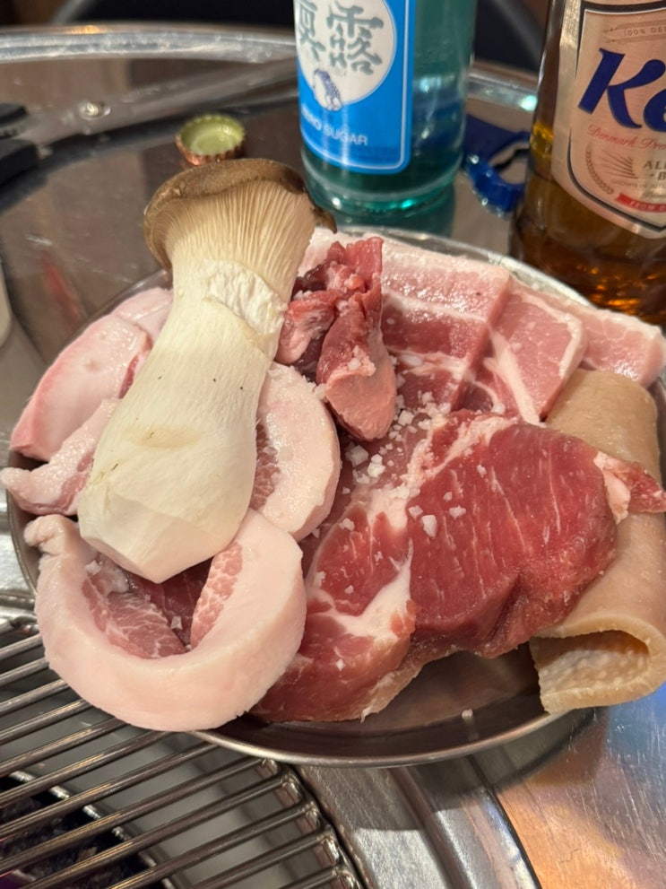  용인 삼겹살 맛집 동백역 고기집 경성식당 연탄구이 추천