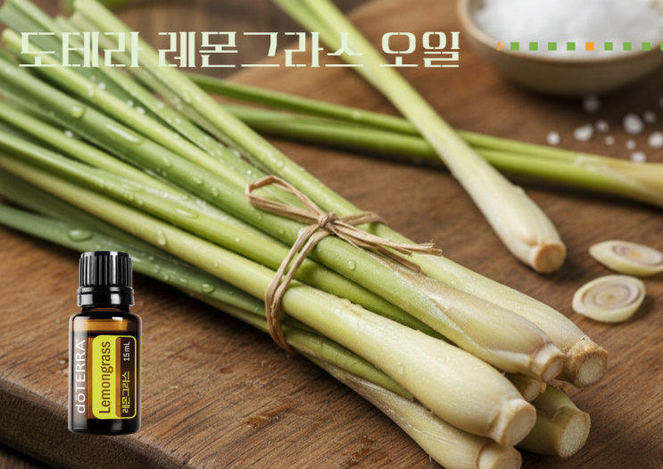  도테라 레몬그라스 아로마오일 몸과 마음을 깨우는 향