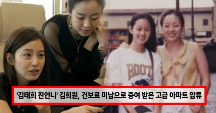  김태희 친언니 김희원, 건보료 미납으로 고급 아파트 압류…“배우 김태희와는 무관” 해명까지 나온 이유 (+증여·압류 전말)