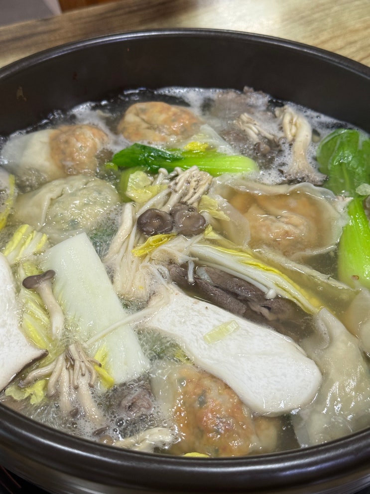 옥천맛집 수제만두전골 경성만두요리전문점 내돈내산